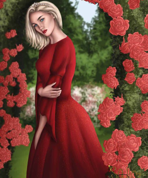 Charakter Illustration Maggie & Asher aus a Touch of Desire