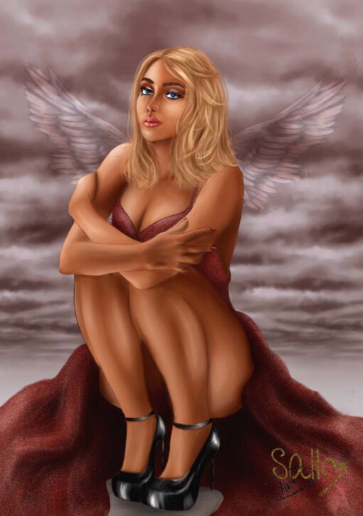 Charakter Illustrationen SET Logan, Ian & Angel einzeln - Angel Reihe – Bild 3