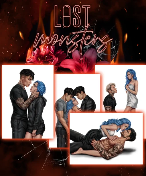 Pageoverlay SET - Lost Monsters